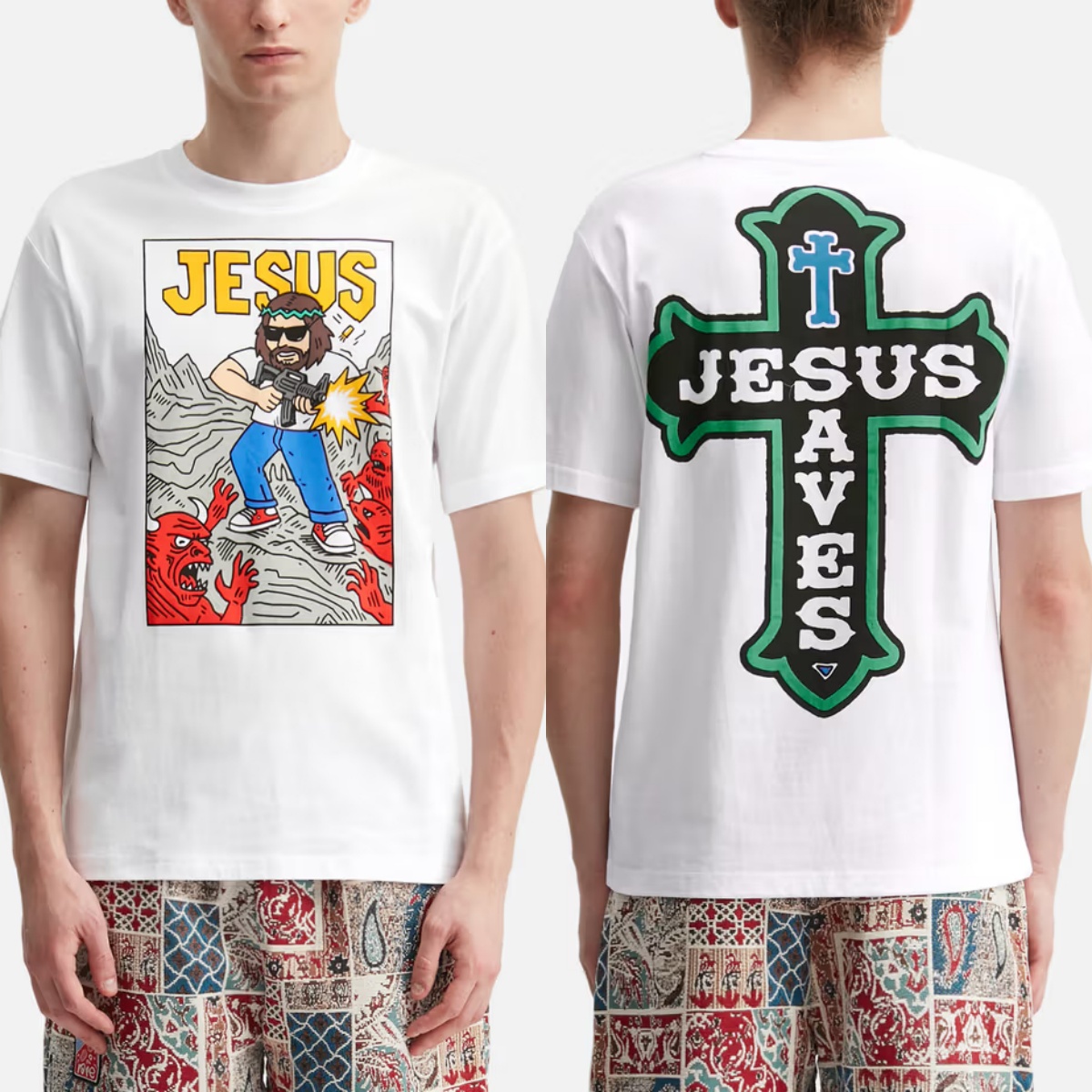 Streetwear Brand In Paris - T-shirt en coton avec image graphique