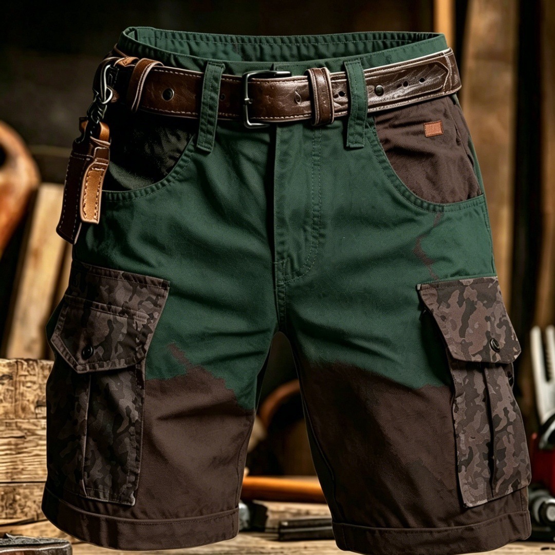 Corteiz Cargo Pant - Shorts d'été 2026 pour hommes, motif