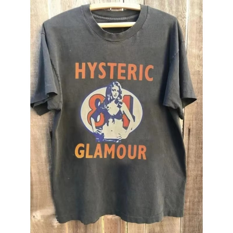 Japanese Brand Streetwear Vintage - T-shirt graphique vintage des années 90,