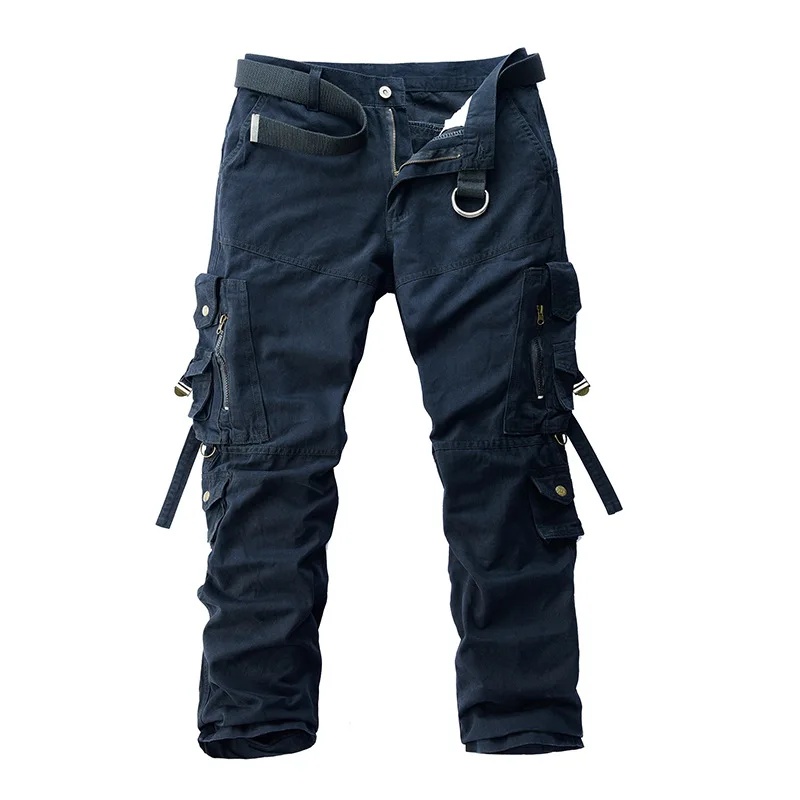 Corteiz Cargo Pant - Pantalon Cargo pour hommes, couleur unie,