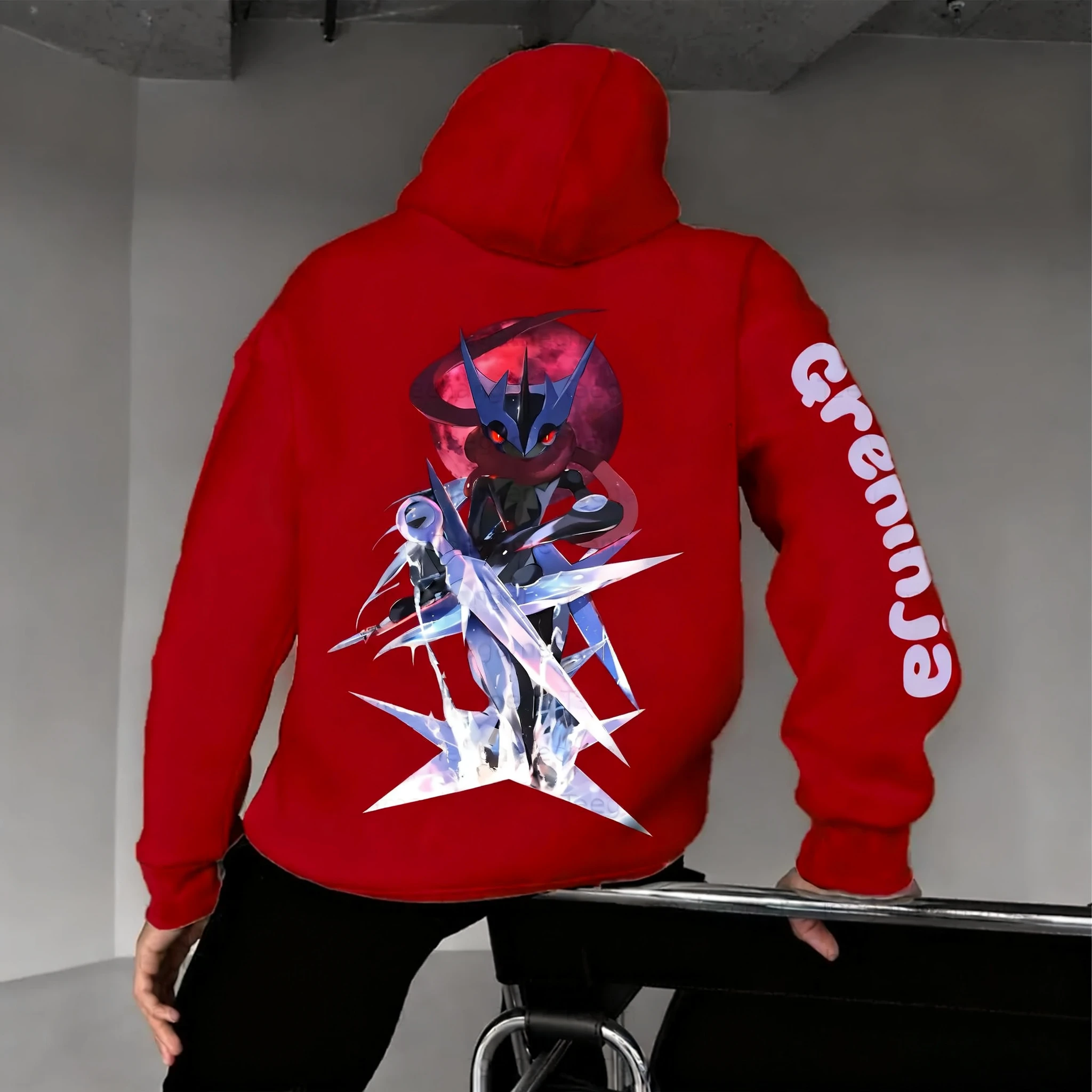 Streetwear Brand - Pokémon Anime Greninja Co sweat à