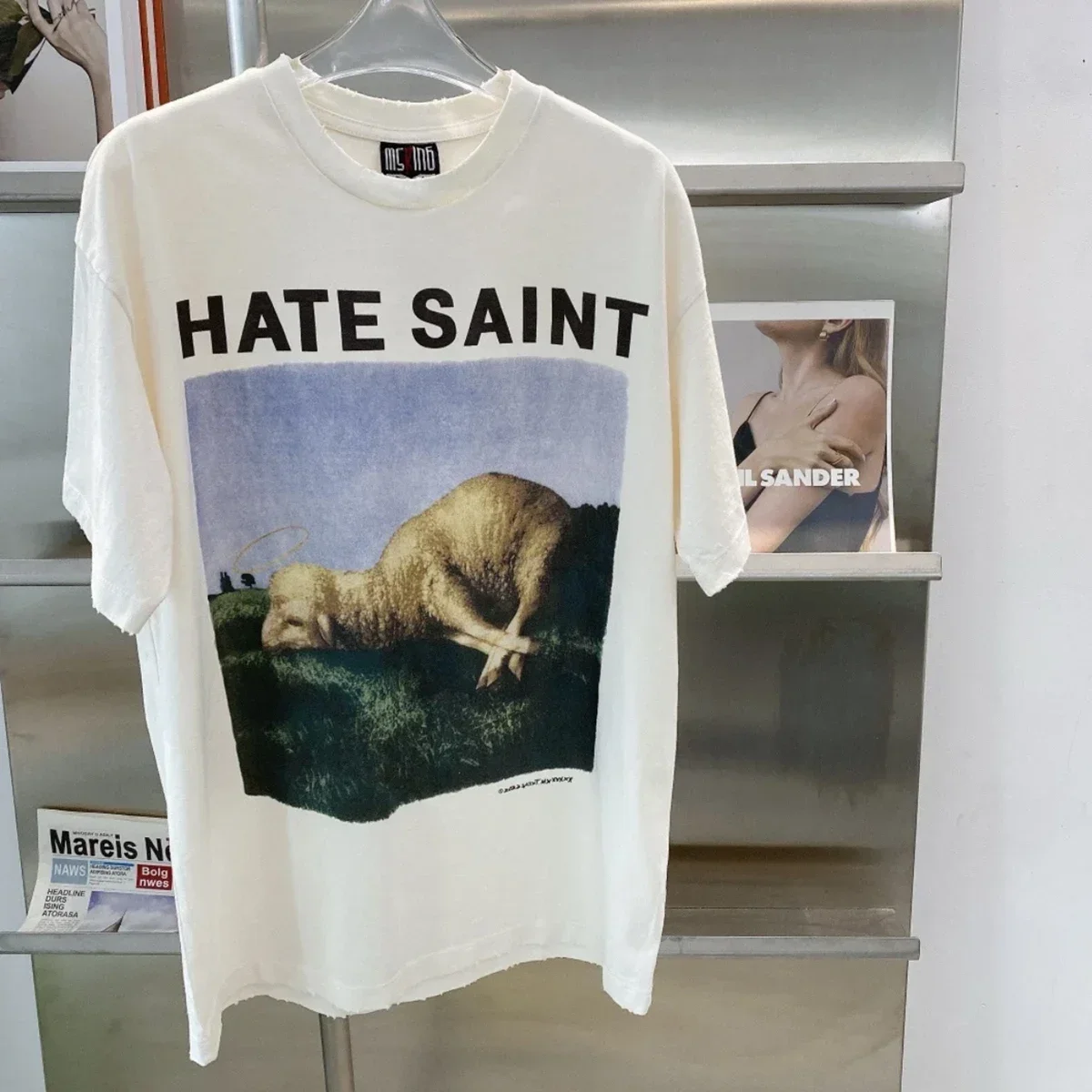 Yao-T-shirt imprimé Saint Of M - Japanese Brand Streetwear Vintage avis et prix