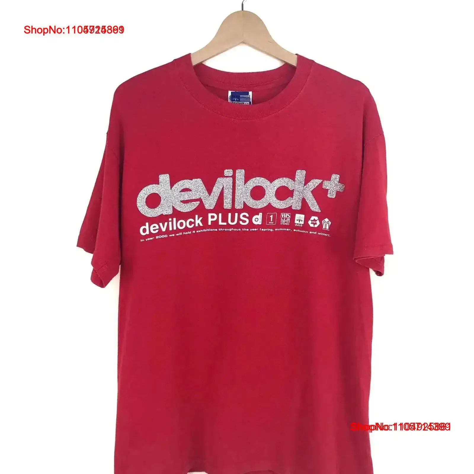 T-shirt vintage DEVILOCK PLUS  - Japanese Brand Streetwear Vintage avis et prix