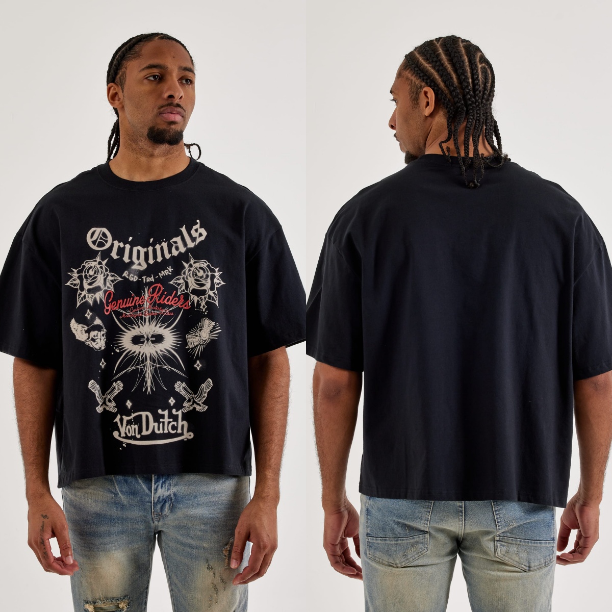 T-shirt graphique Kustom Kultu - Streetwear Brand With Eye avis et prix