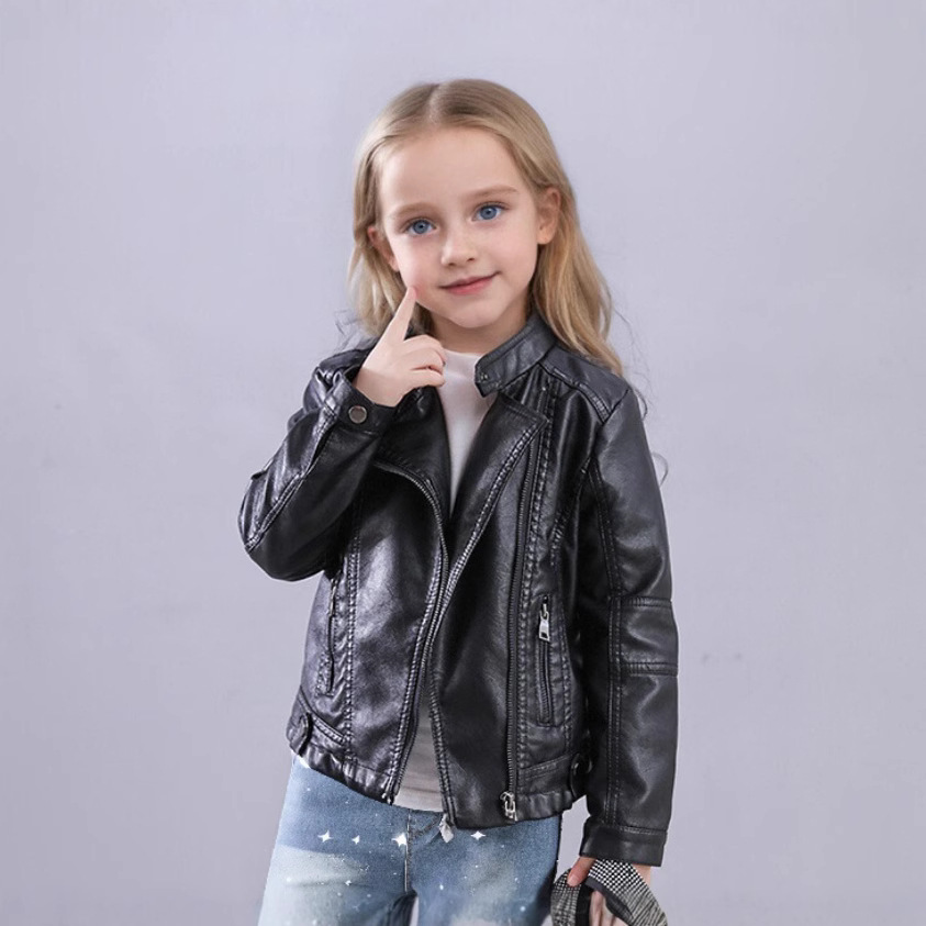Veste de moto en cuir Pu pour  - Streetwear Girl Brand avis et prix