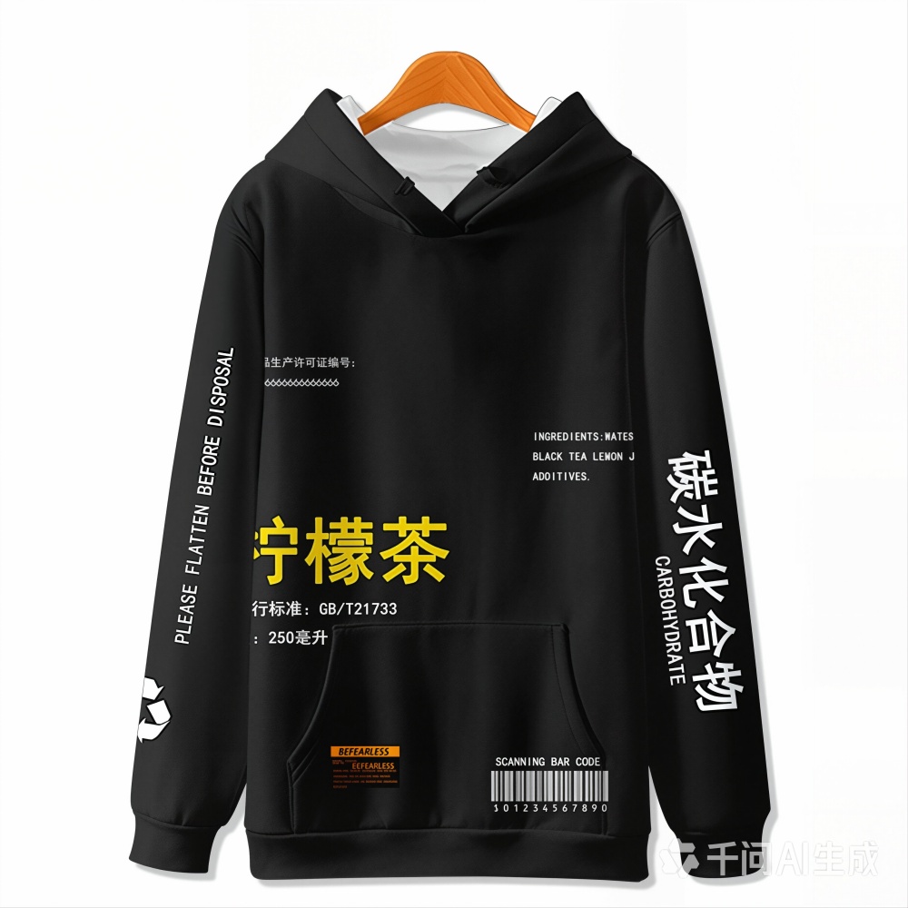 Nouveau sweat à capuche citron - Streetwear Girl Brand avis et prix