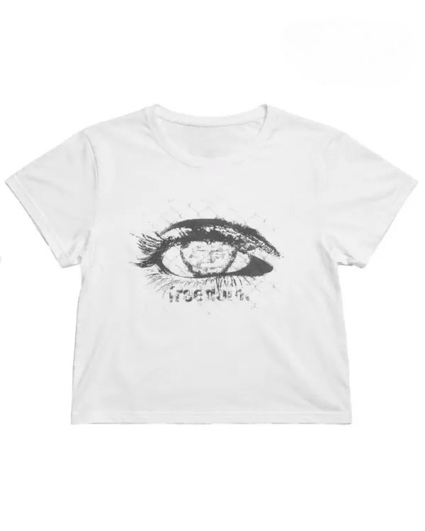 T-shirt graphique de marque te - Streetwear Brand With Eye avis et prix